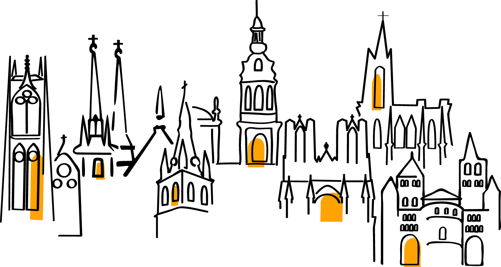 Nuit des cathédrales logo