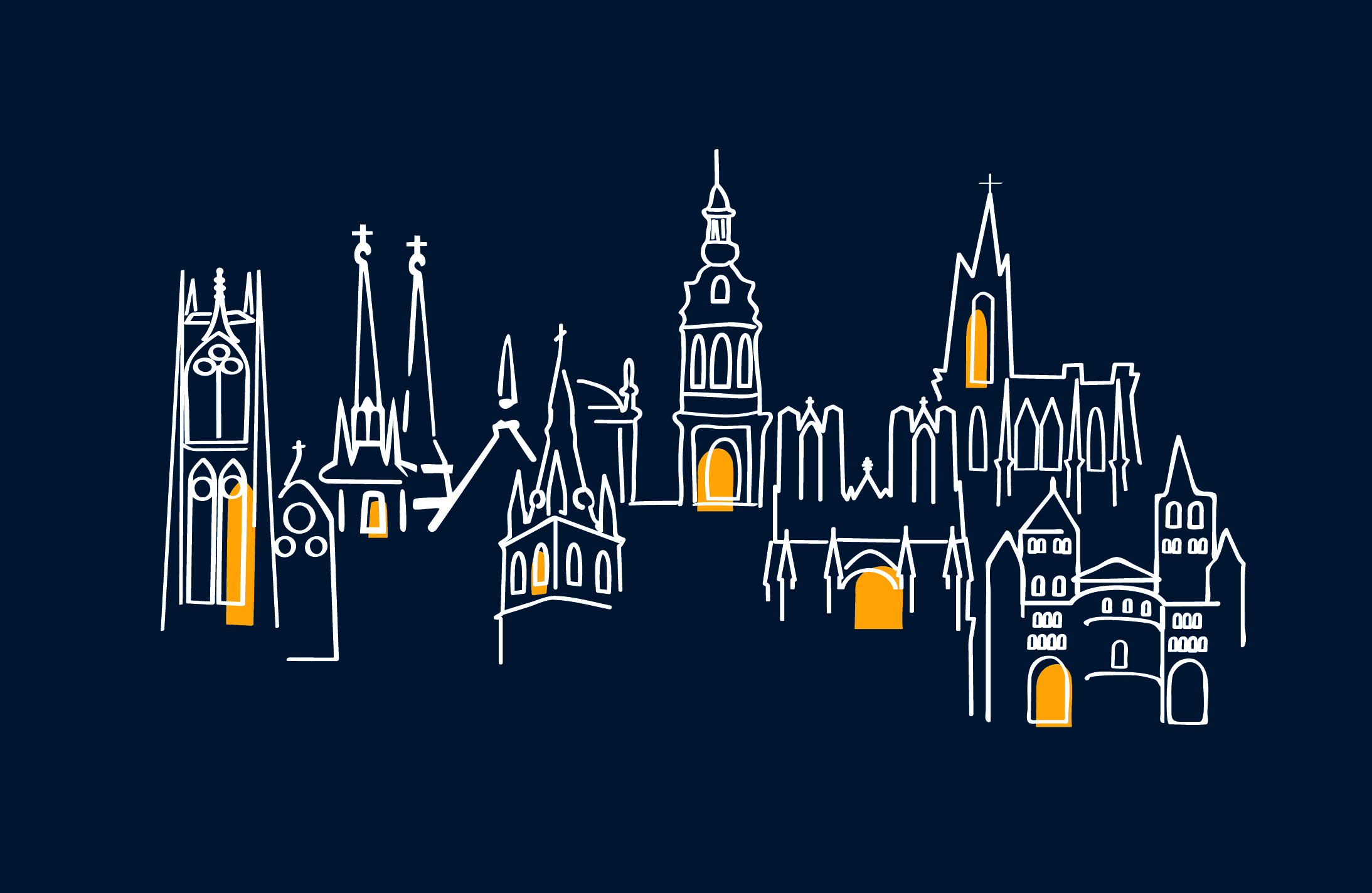 Nuit des cathédrales logo